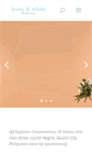 Mobile Screenshot of ivoryandwhitebridal.com